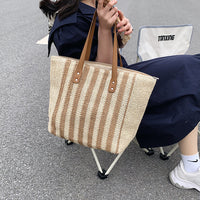 Santorini Stripe Tote