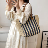 Santorini Stripe Tote