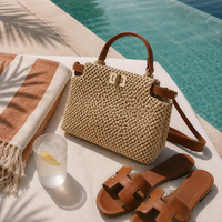 Amalfi Straw Tote