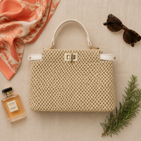 Amalfi Straw Tote