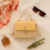 Côte Woven Shoulder Bag