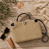 Amalfi Straw Tote